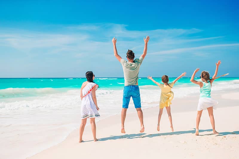 Maldives family vacation