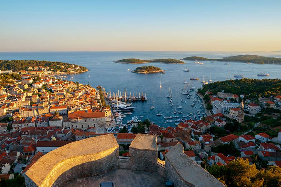 Hvar town Croatia